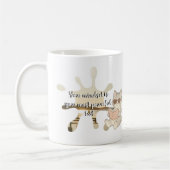 Your mindset is your most powerful tool コーヒーマグカップ (左)