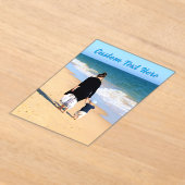 Your Mom Photo Mother's Day Card with カスタム文字 アクリル招待状 (レイダウン)