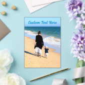 Your Mom Photo Mother's Day Card with カスタム文字 アクリル招待状 (インサイチュ (ウェディング))