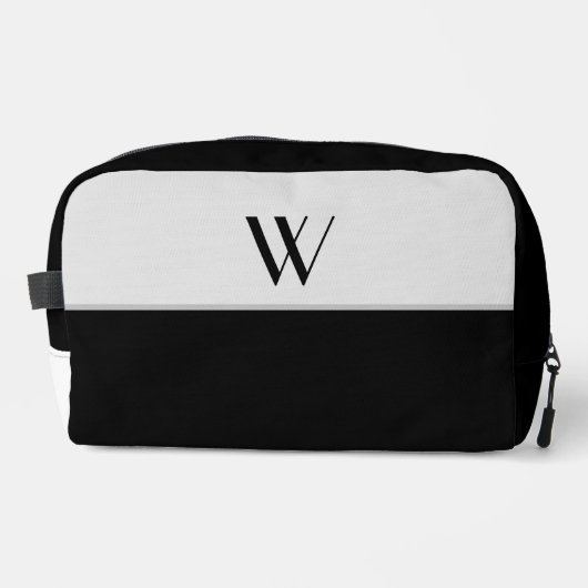 Your monogram in black&white   ドップキット (正面)