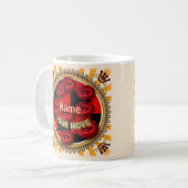 Your Move Checkers  コーヒーマグカップ (正面左)