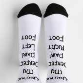 Your My Perfect Pair 離れ&Right足- Socks ソックス (上部)