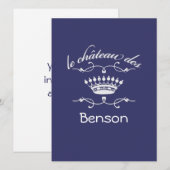 YOUR NAMEの城 招待状 (正面/裏面)