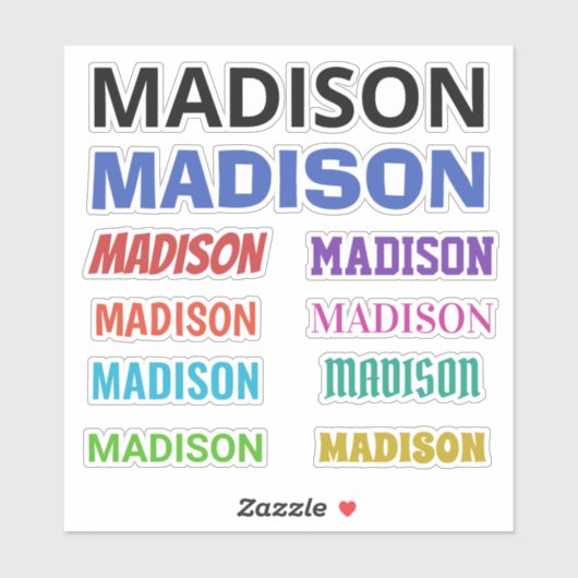 YOUR NAMEスタンプ シール (シート)