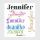 YOUR NAMEスタンプ シール (シート)