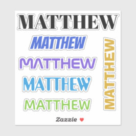 YOUR NAMEスタンプ シール