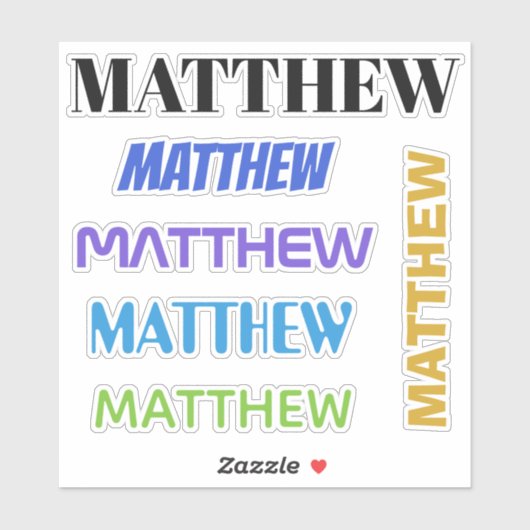 YOUR NAMEスタンプ シール (シート)