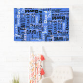 YOUR NAMEパーティー署名バナー企業の誕生日 横断幕 (インサイチュ)