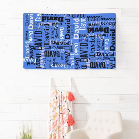 YOUR NAMEパーティー署名バナー企業の誕生日 横断幕 (インサイチュ)