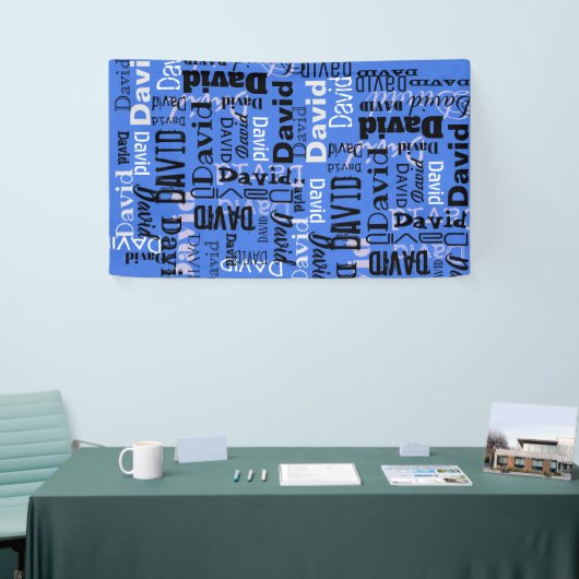 YOUR NAMEパーティー署名バナー企業の誕生日 横断幕 (トレードショー)