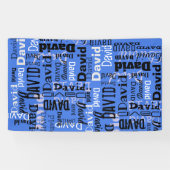 YOUR NAMEパーティー署名バナー企業の誕生日 横断幕 (横)