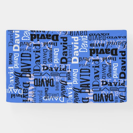 YOUR NAMEパーティー署名バナー企業の誕生日 横断幕 (横)