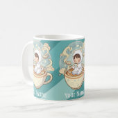 Your Name Cat Coffee Mug Gift for Book Readers コーヒーマグカップ (正面左)