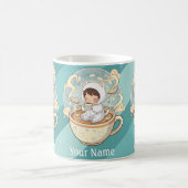 Your Name Cat Coffee Mug Gift for Book Readers コーヒーマグカップ (中央)