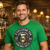 Your Name Irish Pub Custom Saint Patrick's Day Tシャツ