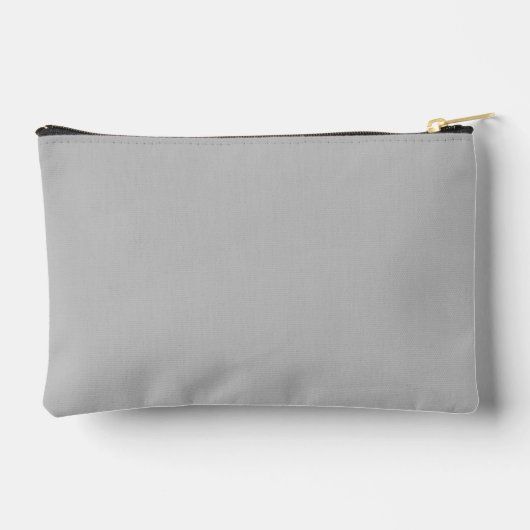 Your Name on Gray Pouch アクセサリーポーチ (裏面)