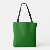 Your Name on Green Tote Bag トートバッグ (裏面)