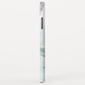 Your Name on Waterカラー春の花 Case-Mate iPhoneケース (裏面/右)