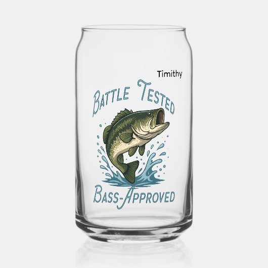 Your Next Big Catch Fishing Illustration ガラス缶 (裏面)