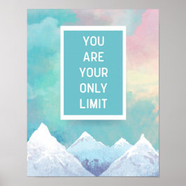 Your Only Limit引用文 ポスター