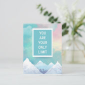 Your Only Limit引用文 ポストカード (スタンド正面)