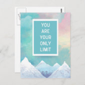 Your Only Limit引用文 ポストカード (正面/裏面)