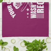 Your Opinion Wasn't in the Recipe Funny Saying キッチンタオル (折り畳み)