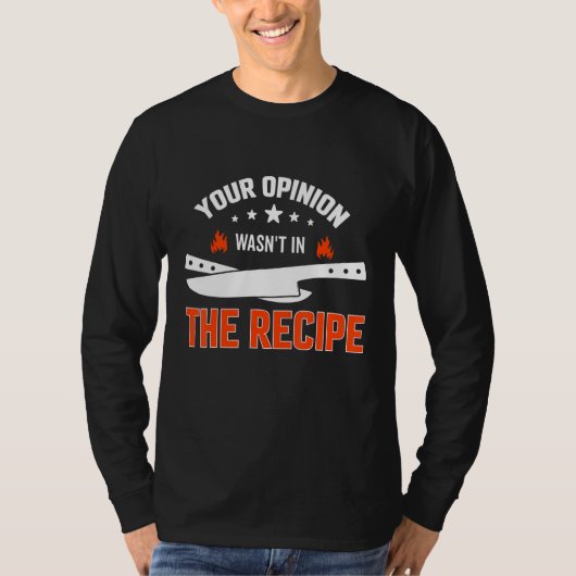 Your Opinion Wasn't In The Recipe Korean Potato Ho Tシャツ (正面)
