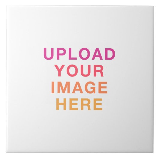 Your Own Image Photo Blank タイル (正面)