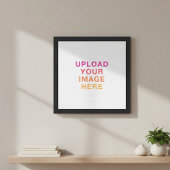 Your Own Image Photo Blank ポスター
