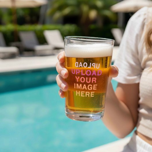 Your Own Image Photo Logo タンブラーグラス