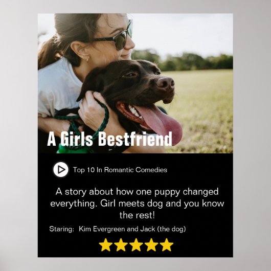 Your Own Personalised Movie Poster  ポスター (正面)