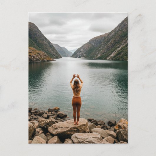 Your Own Photo Custom Greeting Card シーズンポストカード (正面)