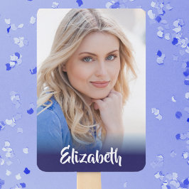 Your Own Photo Monogramの卒業 ハンドファン