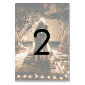 Your Own Photos 結婚 Been's テーブルナンバー (裏面)