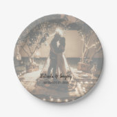 Your Own Photos 結婚 Been's ペーパープレート (正面)