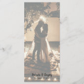 Your Own Photos 結婚 Been's メニュー (裏面)