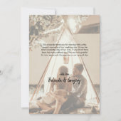 Your Own Photos 結婚 Dayed'sサンキューカード サンキューカード (正面)