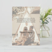 Your Own Photos 結婚 Dayed'sサンキューカード サンキューカード (スタンド正面)