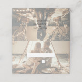 Your Own Photos Gaded結婚's座席表 プレイスカード (外部開封)