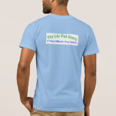 Your Pad or Mine - メンズベイビーブルー Tシャツ (裏面)