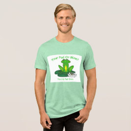 Your Pad or Mine - メンズライトグリーン トライブレンドＴシャツ