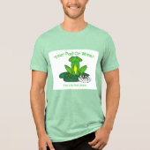 Your Pad or Mine - メンズライトグリーン トライブレンドＴシャツ (正面)