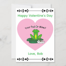 Your Pad or Mine? Magnetic Card マグネット招待状