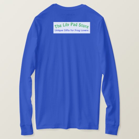 Your Pad or Mine - Men's Royal Blue Long Sleeve Tシャツ (デザイン裏面)