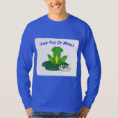 Your Pad or Mine - Men's Royal Blue Long Sleeve Tシャツ (正面)