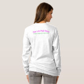 Your Pad or Mine? Women's Light Gray Long Sleeve Tシャツ (裏面フル)