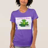 Your Pad or Mine Women's Purple Tシャツ (正面)