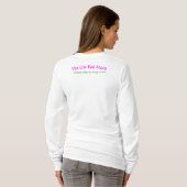 Your Pad or Mine - Women's White Long Sleeve Tシャツ (裏面フル)