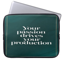 Your Passion Drives Your Production オプション2 ラップトップスリーブ